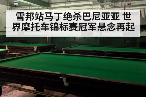 雪邦站马丁绝杀巴尼亚亚 世界摩托车锦标赛冠军悬念再起
